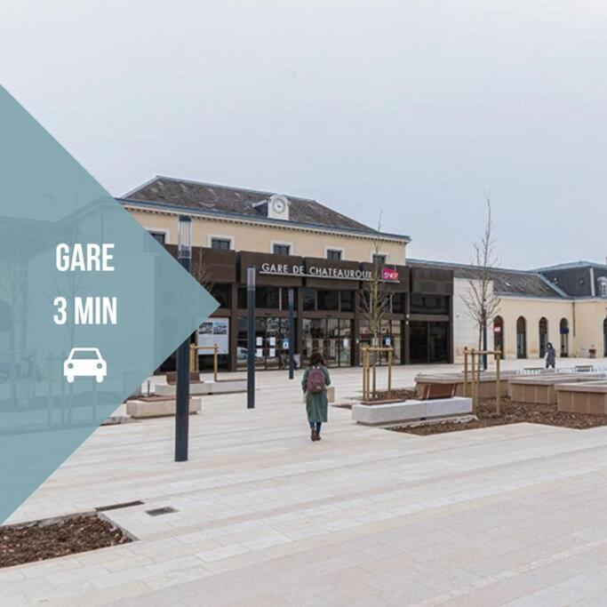 Le Paisible • Garage Privatif • Traversant • Calme Châteauroux Exteriér fotografie