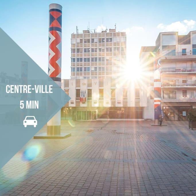 Le Paisible • Garage Privatif • Traversant • Calme Châteauroux Exteriér fotografie